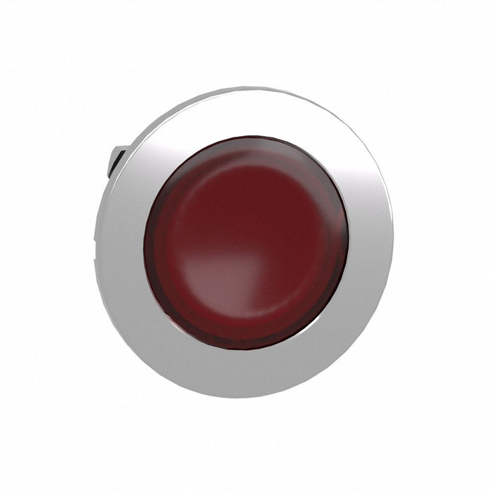 FlushPushButton Red No Lamp 30mm