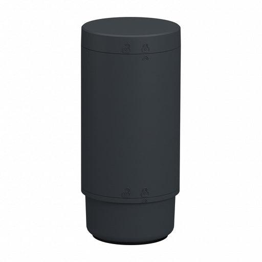 Tower Light Base 2 13/16 in Dia Gray