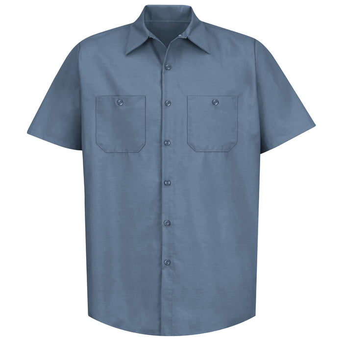 Men's Short Sleeve Industrial Work Shirt