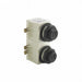 PendantPushButton Non-Illum Black 2NO