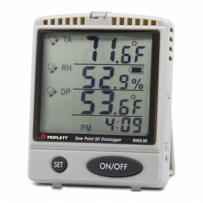 Temperature/RH/Dew Point Datalogger