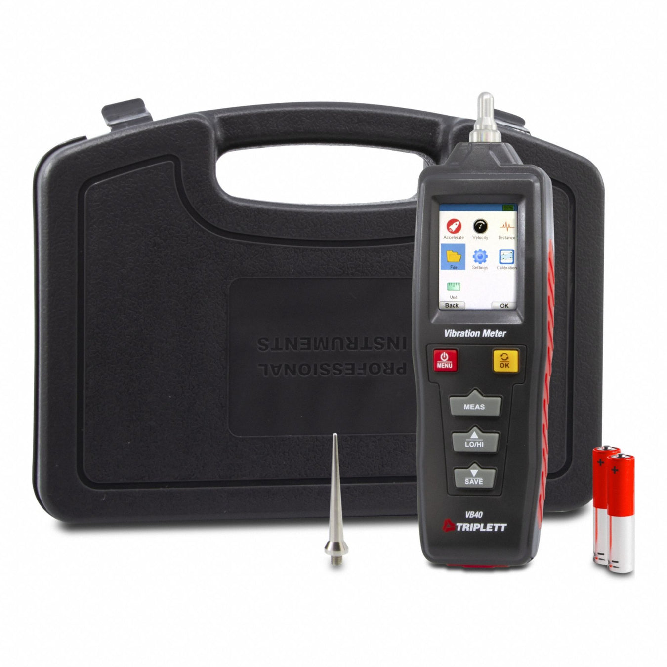 Vibration Meter with NIST Certificate