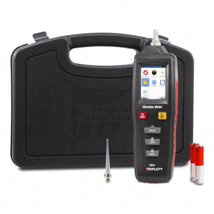 Vibration Meter with NIST Certificate