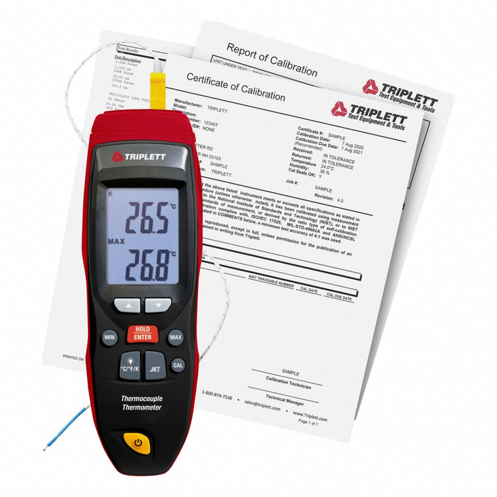 Thermometer LCD 2 in Thermocouple