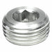DIN906-NI-R1/4-A HEX SOC PIPE PLUG S.S.