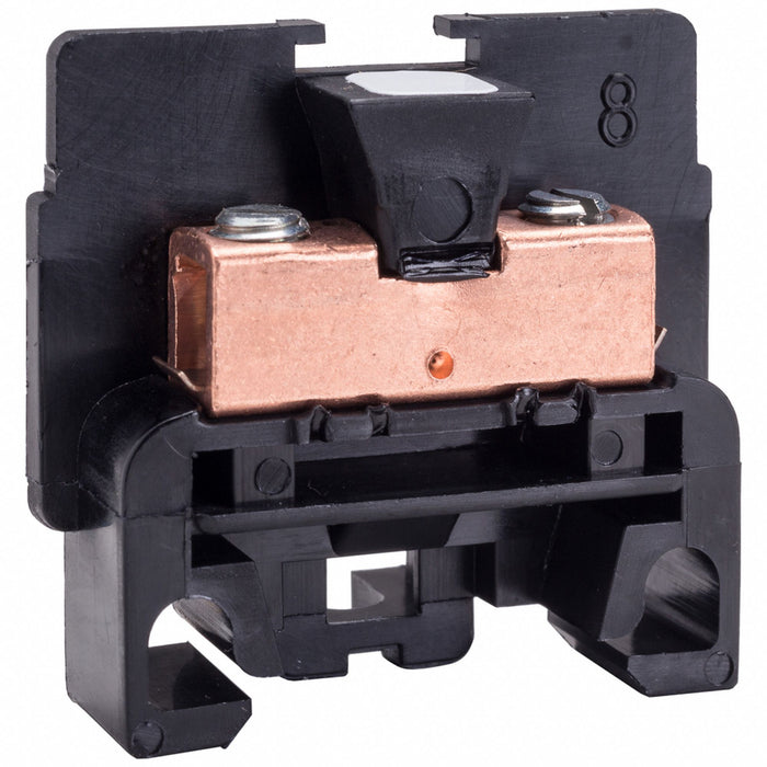 TerminalBlock 40A Black 600V Track Panel