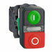 IllumPushButton FullVolt Green 1NO/1NC
