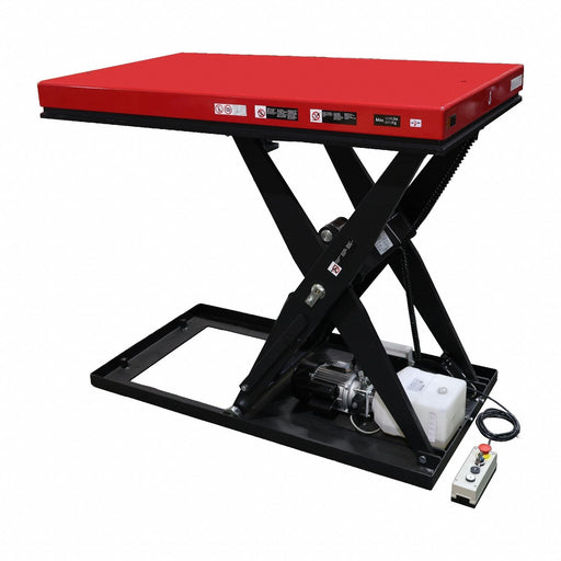 Scissor Lift Table 1 1/2 hp 10 in H