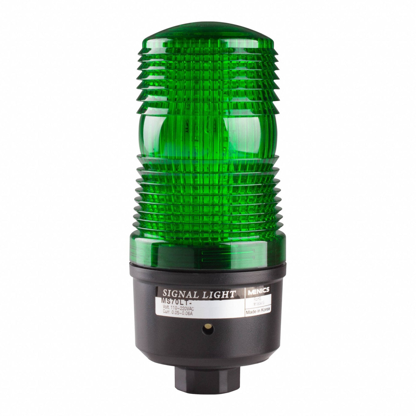 Warning Light Green LED 110 - 220V AC