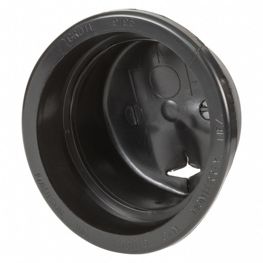 Grommet Round Black PVC Style 1