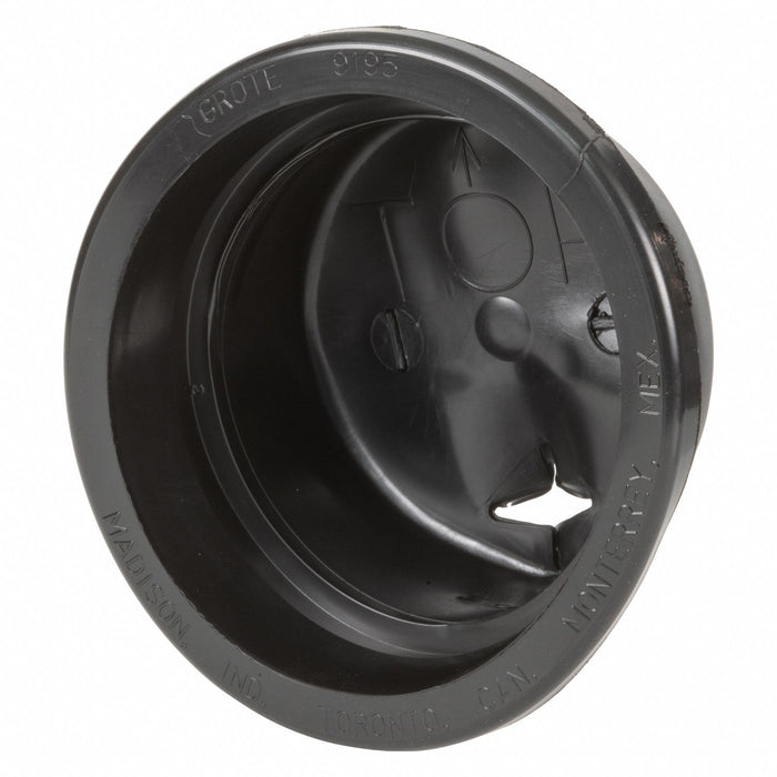 Grommet Round Black PVC Style 1