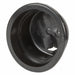 Grommet Round Black PVC Style 1