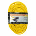 ExtensionCord 100ft Yellow 12AWG Round