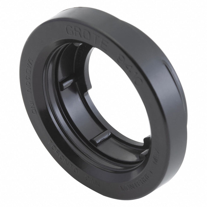 Grommet Round Black PVC Style 1