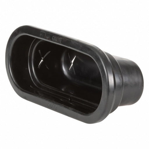 Grommet Round Black PVC Style 1