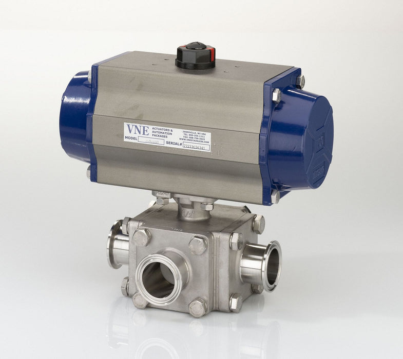 Pneumatic Ball Valve Pipe Size 3 