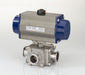 Pneumatic Ball Valve Pipe Size 3 