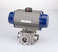 Pneumatic Ball Valve Pipe Size 1 1/2 