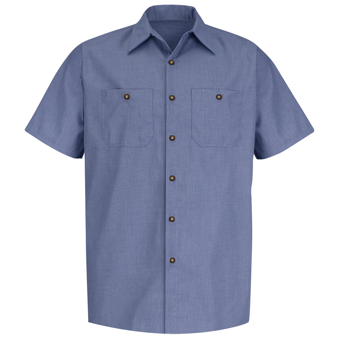 Men's Short Sleeve Industrial Work Shirt