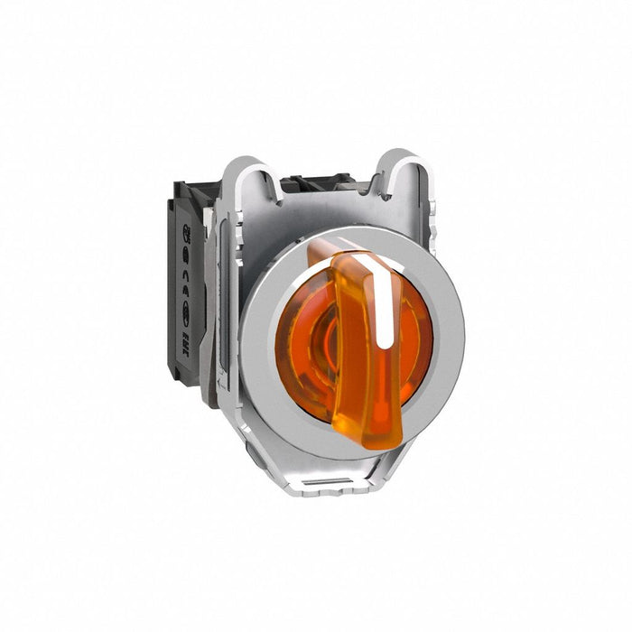 SelectorSwitch Illum 3Pos 30mm Orange