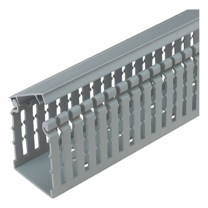 WIRINGDUCT NARROW 4.25X4.1IN 6FT GRAY