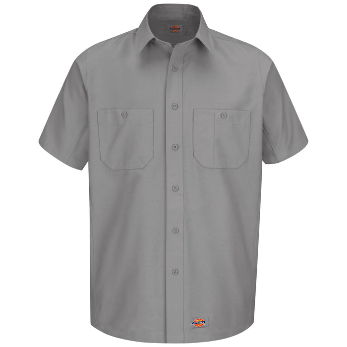 Men's Canvas Short-Sleeve Work Shirt