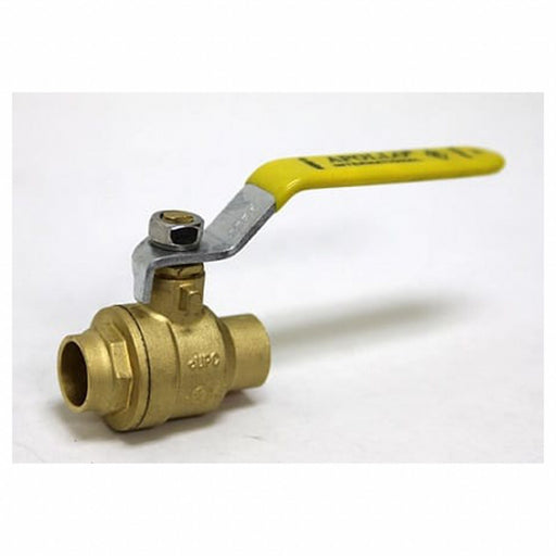 Manual 2-Way Ball Valve Sweat Brass