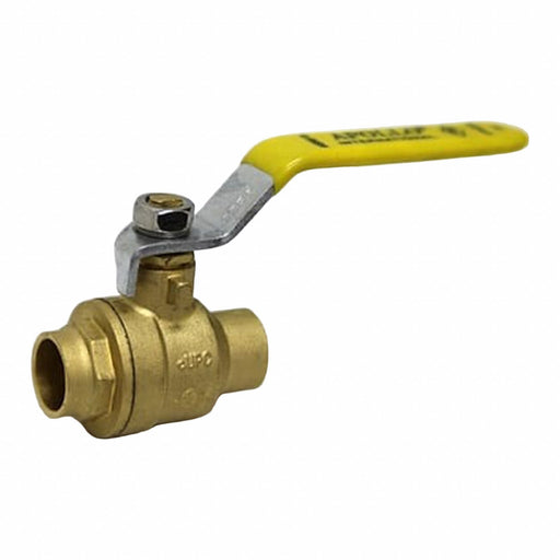 Manual 2-Way Ball Valve Sweat Brass