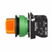 SelectorSwitch Illum 2Pos 30mm Orange