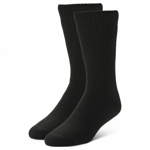 Socks Black Crew Men s 8To12 1/2 PR