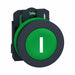FlushPushButtonOperator NonIllum Grn 1NO