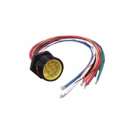 Cordset 9 Pin Receptacle Male