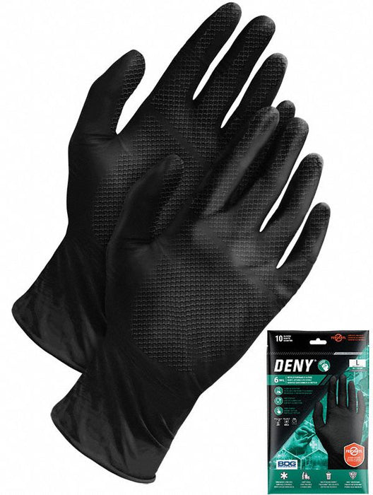 VF Black Nitrile 6 mil L 870R88 PK10