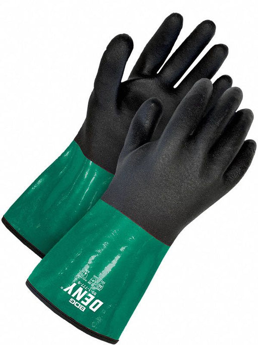 ChemResistantGloves Blk Grn XS 6 PR