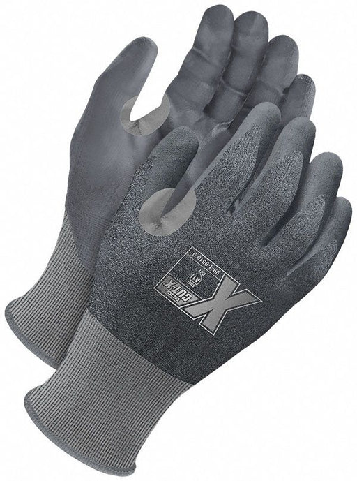 Knit Gloves Nylon Coated Palm L PR