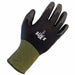Coated Glove Tear-Resist Blck Knit 10