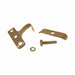 Self Attaching Cable Clamp Metal Silver