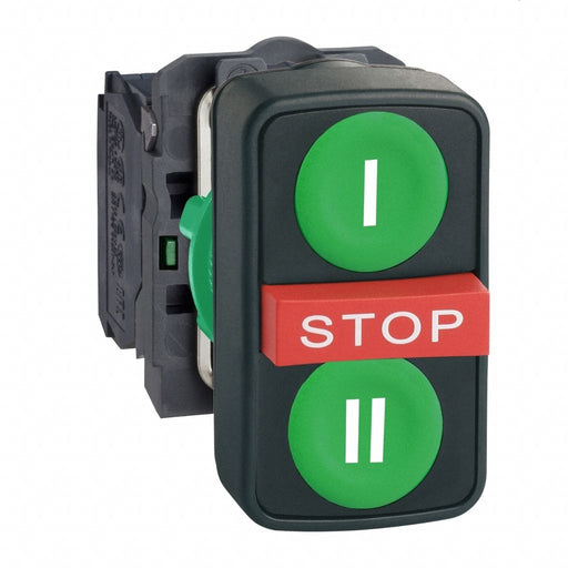 MultiheadOperator Non-Illum Red 2NO/1NC