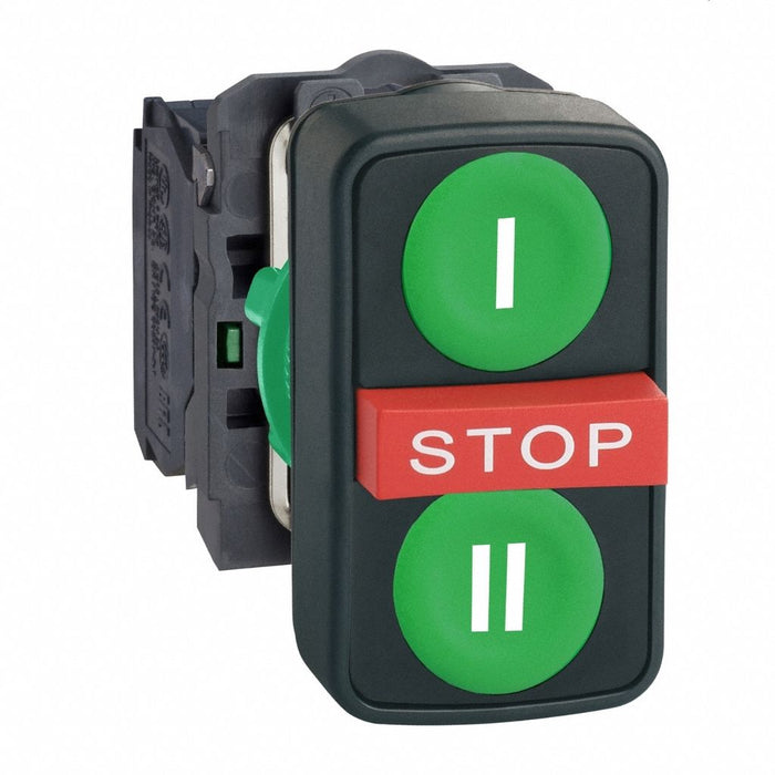 MultiheadOperator Non-Illum Red 2NO/1NC