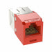 Jack Module 18.29 mm H Red