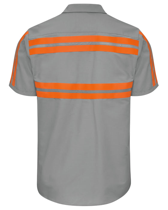 Men's Short Sleeve Industrial Work Shirt