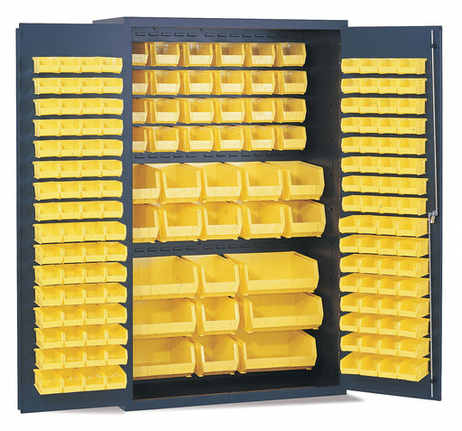 Bin Cab 78 x48 x24 SmkGry 171YlwBns