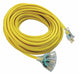 ExtensionCord 100ft Yellow 12AWG Round