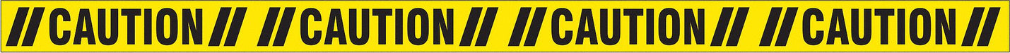 Floor Tape Black/Yellow 3 inx60 ft Roll