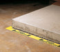 Floor Tape Black/Yellow 3 inx60 ft Roll