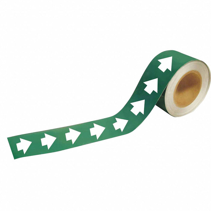 Pipe Marker Arrow 2 in H 12 in W