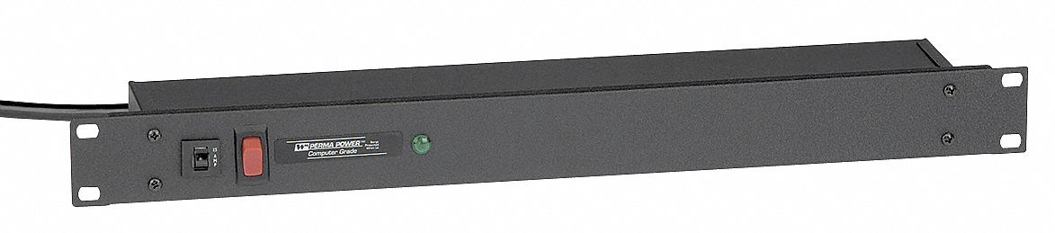 Surge Protected PDU 120V 6 Outlet Black