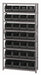 E1497 Bin Shlvng 12inx75inx36in Black