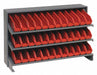 E1539 Bench Pick Rack 12x21x36in Red