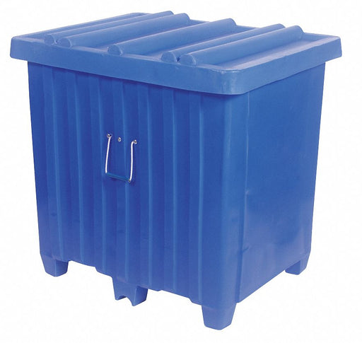 Ribbed Wall Container Plastic 600 lb